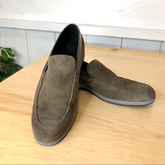 cole haan suede drivers